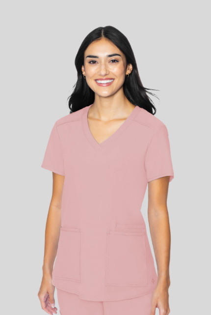 Lucy ženska medicinska bluza - Rose